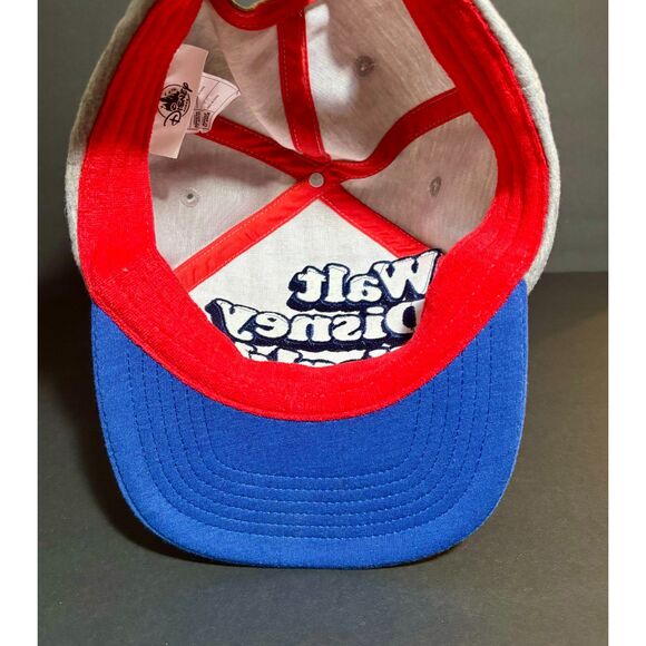 Disney Parks Walt Disney World Snapback Hat Gray Blue Red ’71 Adjustable Adult - Picture 6 of 6